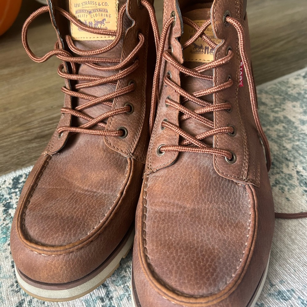 Levi’s Moc-toe leather boots